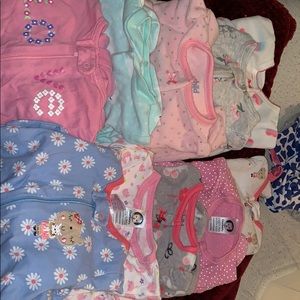 Set of 10 baby pajamas